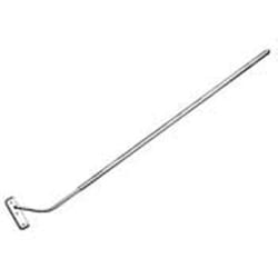 Bellco Glass, Inc. Stainless steel blade holder mounted on plastic covered stainless steel handle and is fully autoclavable.