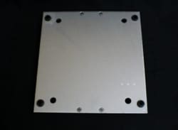 Bellco Glass, Inc. This is a conversion kit for old style rocker platforms only. The old style design was a mounting plate that the platform tray bolted to. This kit will make the unit to a peg and grommet design.