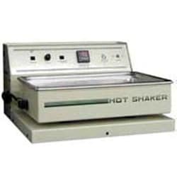 Bellco Glass, Inc. Bellco¿s Sci-ERA Hot Shaker Plus is a slow speed, large orbit shaker for the incubation of electrophoretic gels and filter hybridization media. Stringent temperature control with a sensitivity of +/-0.1oC is useful for many biochemical assays.This Bellco