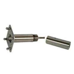 Bellco Glass, Inc. 316 L Stainless Steel Large Flange Drive Adapter for use with Omni Vessels. For attachment of Overhead Drive Motors.    Heavy duty cap assembly for large flange vessels    Adapt overhead drives to teflon or sst folding impeller assembly    316 sst desi