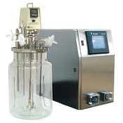 Bellco Glass, Inc. The CellTrol II control module monitors bioreactors process values and performs PLC (Allen-Bradley Programmable Logic Controller) based process control. A touch screen operator interface provides access to all PLC based control functions and allows viewin