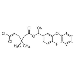 Cambridge Isotope Laboratories&nbsp;Cyfluthrin, (mix of stereoisomers) (phenoxy-13C6, 99%) 100 ug/mL in Nonane | 68359-37-5 | MFCD00078636 | 1.2 mL