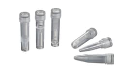 Andwin Scientific Micro Centrifuge Tube with Flat Screw-Cap, 1.5 mL, Sterile,