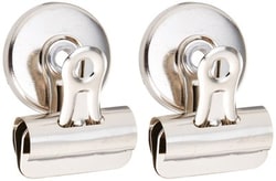 Andwin Scientific MAGNETIC BULLDOG CLIPS, Quantity: Pack of 3