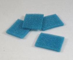 Newcomer Supply Biopsy Sponge Pads for Cassettes - Blue, 10,000/case, Quantity: