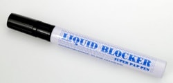 Newcomer Supply PAP Pen Liquid Blocker creates a secure boundary on glass