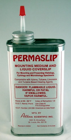 Newcomer Supply Permaslip Mounting Medium & Liquid Coverslip, 8 oz, Quantity: