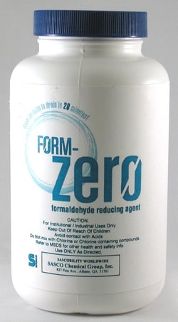 Newcomer Supply FORM-Zero Formalin Neutralizer, 500cc bottle, 12/case,