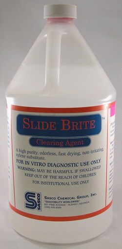 Newcomer Supply Slide Brite Xylene Substitute, 4x1 gallon case. It is Odorless!,