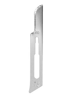Fine Science Tools Scalpel Blades - #15,  12mm,  100 blades
