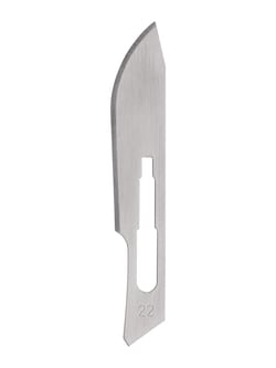 Fine Science Tools Scalpel Blades - #22, Curved, 100/pk, Quantity: Pack