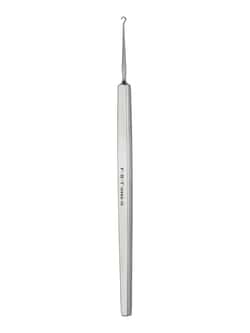 Fine Science Tools Micro Hooks, Tip: 0.3 mm, Stainless Steel, 12 cm, Quantity: