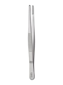 Fine Science Tools Standard Pattern Forceps, Stainless Steel, 14.5 cm,