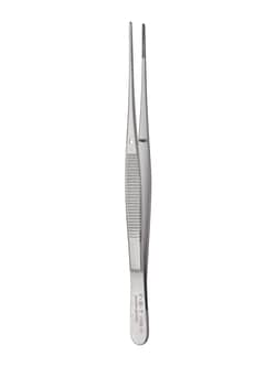 Fine Science Tools Semken Forceps, Stainless Steel, Straight, 13 cm, Quantity: