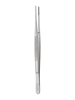 Fine Science Tools Taylor Forceps, Stainless Steel, Straight, 17 cm