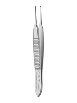 Fine Science Tools IRIS FORCEPS, STR, 1X2 TEETH