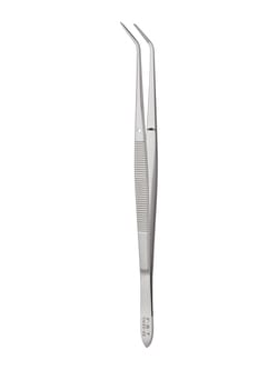 Fine Science Tools London Forceps, Stainless Steel, Serrated, 16 cm