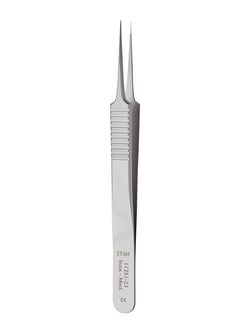 Fine Science Tools Dumont #5 - Mirror Finish Forceps, Tip: 0.1 x 0.06 mm, 11 cm
