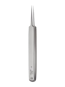 Fine Science Tools Dumont WA #5 Forceps, Biology, Straight, 0.05 x 0.02 mm, 12 cm