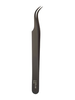 Fine Science Tools Dumont #7 - Ceramic Coated Forceps, Curved, 0.07 x 0.04 mm, 11 cm