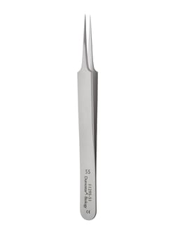 Fine Science Tools Dumont #55 Forceps, Straight, Dumostar, 0.05 x 0.02