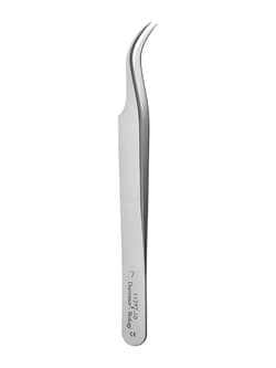 Fine Science Tools Dumont #7 Forceps, Curved, Dumostar, 0.07 x 0.04 mm, 11.5 cm