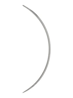 Fine Science Tools Kalt Suture Needles, Stainless Steel, Size: 1, Quantity: