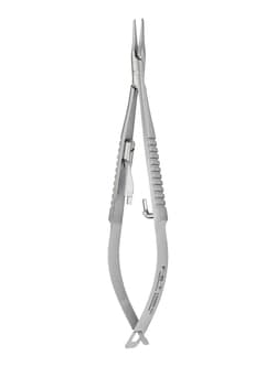 Fine Science Tools Castroviejo Micro Needle Holders, Straight, 9 cm, Quantity: