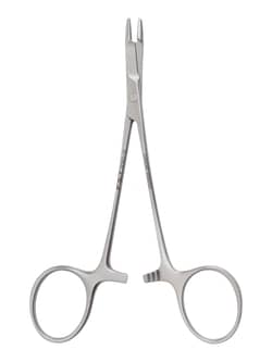 Fine Science Tools&nbsp;Olsen-Hegar Needle Holders with Suture Cutters (Left-Handed), 12 cm