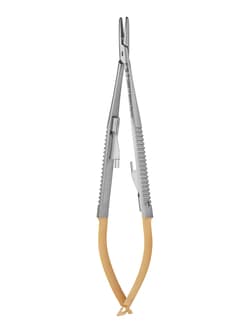 Fine Science Tools Castroviejo Needle Holder, Straight, 14 cm