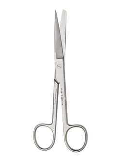 Fine Science Tools Surgical Scissors, Sharp-Blunt, Stainless Steel, 16.5