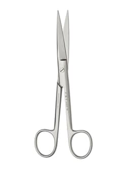 Fine Science Tools Surgical Scissors, Sharp, Stainless Steel, 16.5 cm,