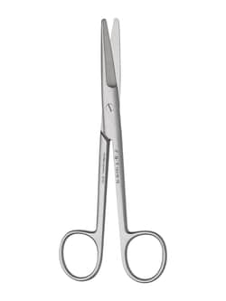 Fine Science Tools Mayo Scissors, Stainless Steel, Straight, 15 cm, Quantity: