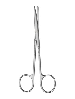 Fine Science Tools METS BABY SCISSORS 13CM CURV, Quantity: Each of 1