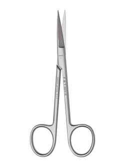 Fine Science Tools&nbsp;Wagner Scissors, Stainless Steel, Straight, 12 cm
