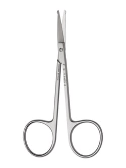 Fine Science Tools Tissue Separating Scissors, Stainless Steel, 11.5 cm,