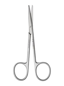 Fine Science Tools Strabismus Scissors, Stainless Steel, 11.5 cm, Quantity:
