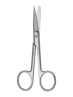 Fine Science Tools Surgical Scissors, Large Loops, Stainless Steel, 14.5