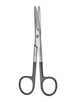 Fine Science Tools&nbsp;CURVED MAYO SCISSORS 15CM