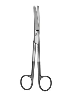 Fine Science Tools CURVED MAYO SCISSORS 17CM, Quantity: Each of 1