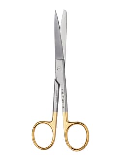 Fine Science Tools Surgical Scissors, Tungsten Carbide, 14.5 cm