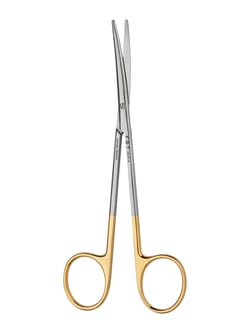 Fine Science Tools&nbsp;Metzenbaum Fino Scissors, Tungsten Carbide, Curved, 14.5 cm