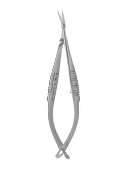 Fine Science Tools&nbsp;Vannas-Tübingen Spring Scissors, Stainless Steel, 5 mm Cutting Edge, 9.5 cm