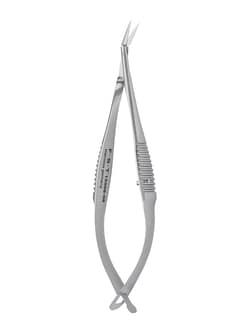 Fine Science Tools&nbsp;Vannas-Tübingen Spring Scissors, Stainless Steel, 5 mm Cutting Edge, 8.5 cm