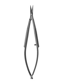 Fine Science Tools Ceramic Coated Spring Scissors, Straight, 10 cm