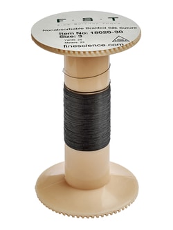 Fine Science Tools SIZE 3 SUTURE THREAD, Quantity: Each of 1