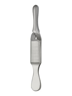 Fine Science Tools Bulldog Serrefines, Straight, Stainless Steel, 50 mm