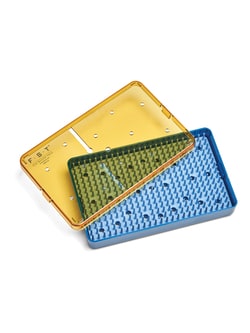 Fine Science Tools Plastic Sterilization Containers, 17 x 10 x 2 cm