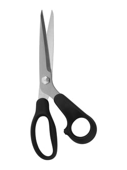 Fine Science Tools Utility Scissors, Stainless Steel, Straight, 21 cm