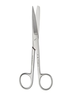 Fine Science Tools Student Surgical Scissors, Stainless Steel, 14.5 cm